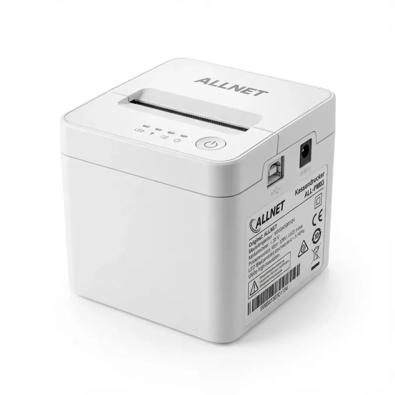 Terminis mobilusis spausdintuvas ALLNET ALL-PM03 USB Bluetooth 58 mm juodas