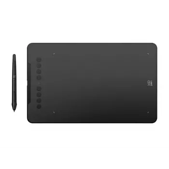 Grafikos planšetė XP-Pen DECO 01 V3 — 5080 lpi, 254 x 158.75 mm, juoda, USB (laidinis ir belaidis ryšys)