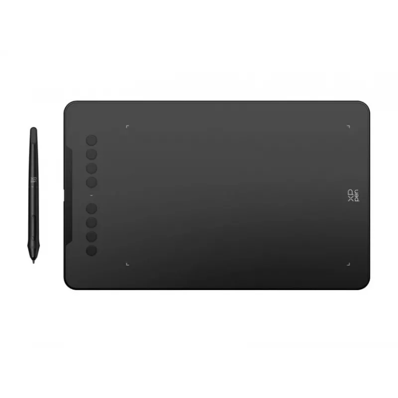 Grafikos planšetė XP-Pen DECO 01 V3 — 5080 lpi, 254 x 158.75 mm, juoda, USB (laidinis ir belaidis ryšys)