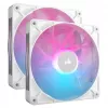 Corsair iCUE LINK RX140 ARGB 140 mm balta 2 vnt. rinkinys