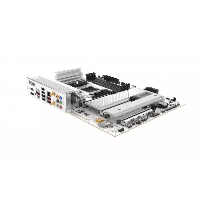 Pagrindinė plokštė Sapphire PURE B850A WIFI7 ATX — B850 mikroschemų rinkinys, „Wi‑Fi 7“, DDR4 palaikymas