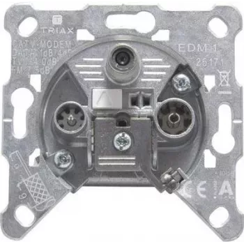 TRIAX EDM 1 3 krypčių vieno lizdo F lizdas 306270 (306270)
