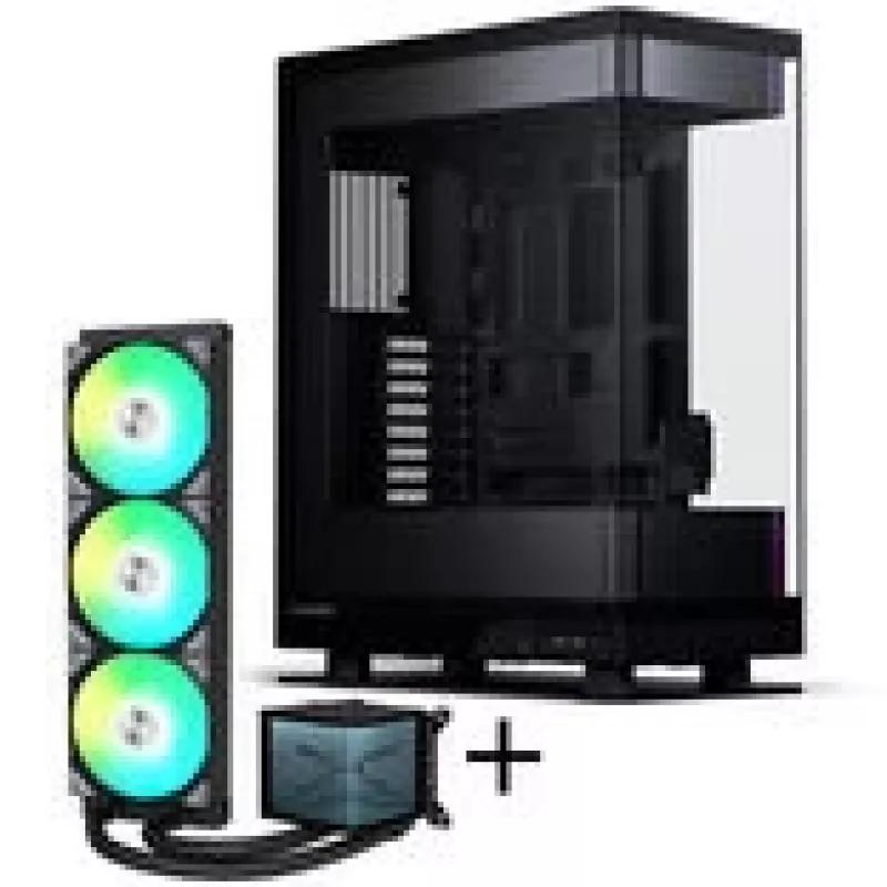 PHANTEKS Evolv X2 + TRYX PANORAMA ARGB pilnas skysčio aušinimas - juoda, 360 mm