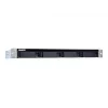 QNAP TL-R400S saugojimo diskų korpusas HDD/SSD korpusas juoda, pilka 2,5/3,5 colio