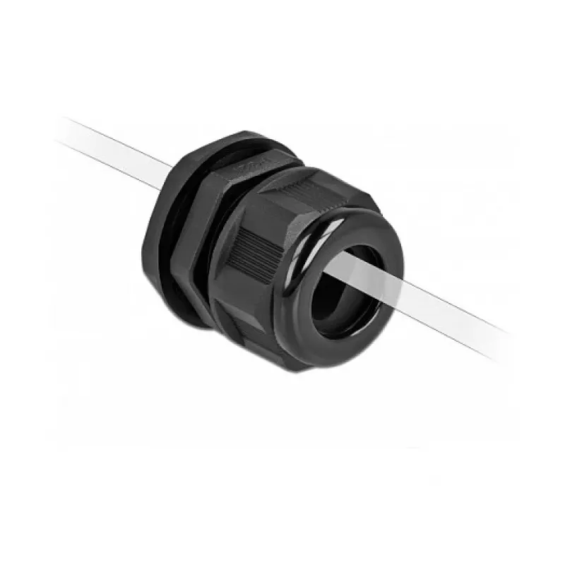 Kabelio sandariklis DeLOCK 60387 juodas plastikinis 2 vnt.