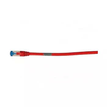 komutacinis kabelis RJ45 - CAT6A 500Mhz - 0.15m - raudonas - S-STP(S/FTP) - AWG26 - LSZH - Synergy 21