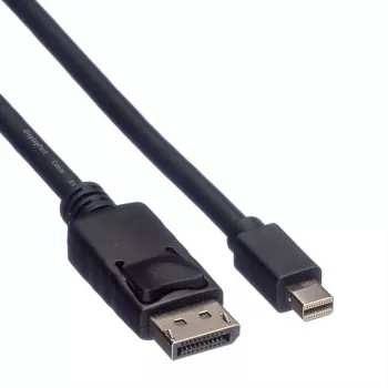 Roline DisplayPort laidas, DP ST - Mini DP ST, juodas, 1,5 m (11.04.5638)