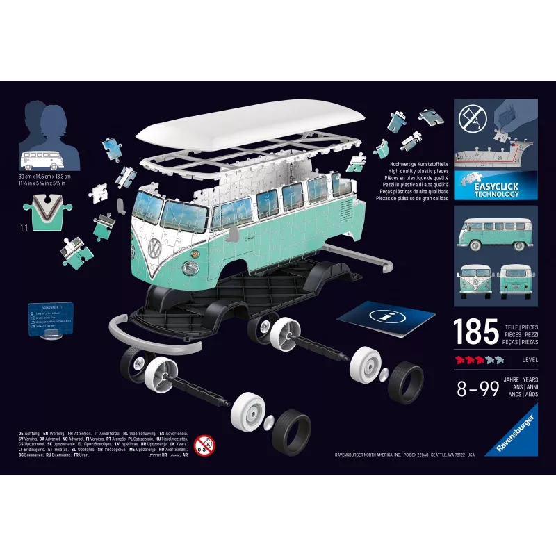 Dėlionė Ravensburger Volkswagen T1 162 dalys