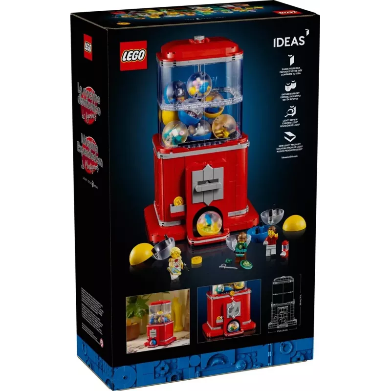 LEGO IDEAS 21358 Minifigūrėlių pardavimo automatas
