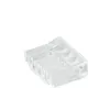 Kištukinė jungtis CAT.6 RJ45 100 vnt., oranžinė