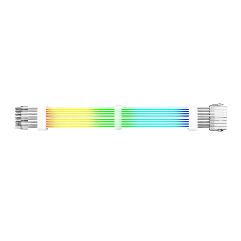 Gamemax | PSU Extension kabelis | VGA/CPU 2x8PIN-B | White
