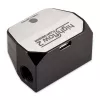 Srauto jutiklis Aqua-Computer Durchflusssensor high flow 2, 2x G1/4 – sidabrinė/juoda