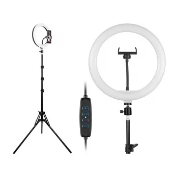 TRACER RING 30cm žiedinė šviesa su trikoju 210cm