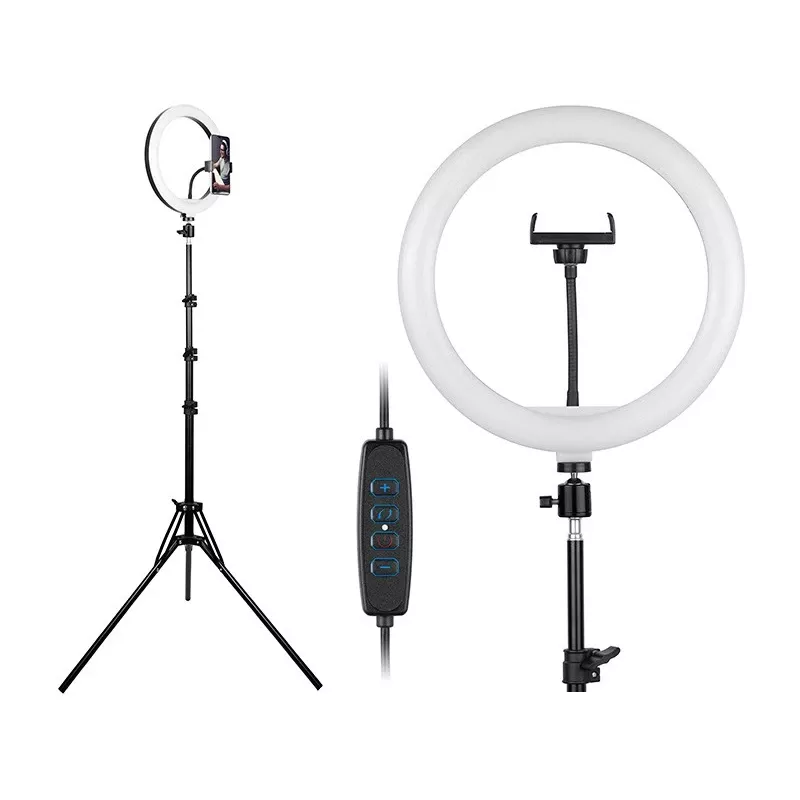 TRACER RING 30 cm žiedinė lemputė su trikoju 210 cm