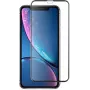 Grūdinto stiklo ekrano apsauga Devia Real Series, skirta iPhone XR 6,1 colio, 3D lenktas, atsparus sprogimui (juoda)