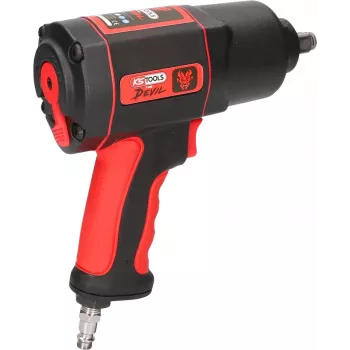 Smūginis veržliaraktis KS Tools THE DEVIL 1/2 colio 8500 RPM 870 N⋅m Juodas, Raudonas