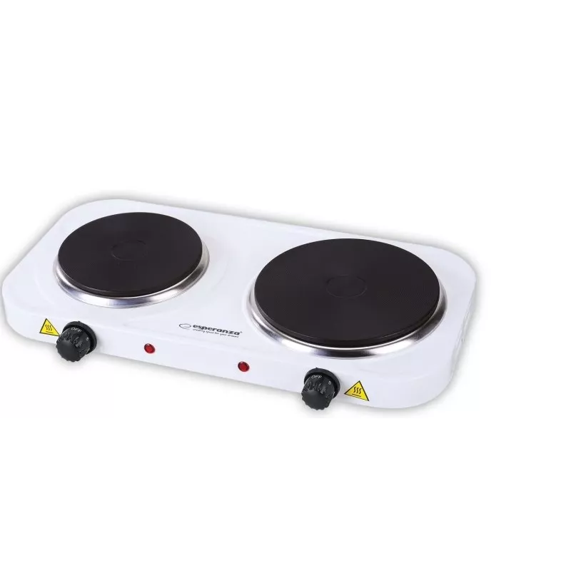 Esperanza EKH014W elektrinė viryklė 2 zonos, balta