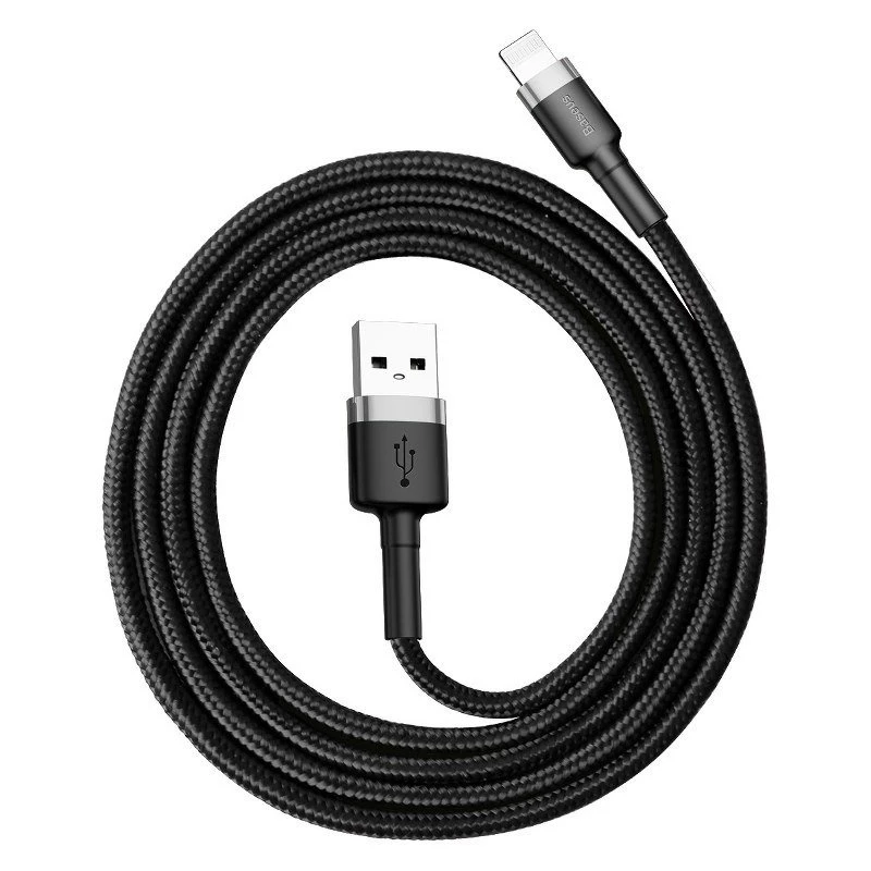 Baseus Cafule 1 m Juoda, Pilka