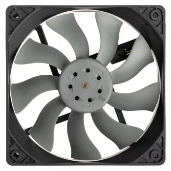 Akasa OTTO SF12 kompiuterio korpuso ventiliatorius 12 cm juoda pilka