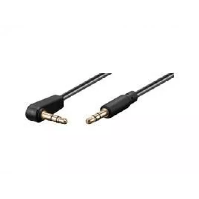 Microconnect AUDLL1.5A garso kabelis 1,5 m 3,5 mm, juodas