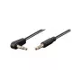 Microconnect AUDLL1.5A garso kabelis 1,5 m 3,5 mm, juodas