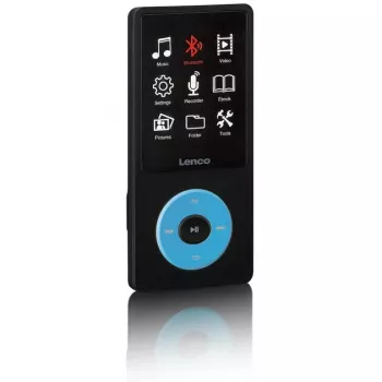 MP3 grotuvas Lenco Xemio-860BU 8 GB juoda mėlyna LCD 18 val. atkūrimas