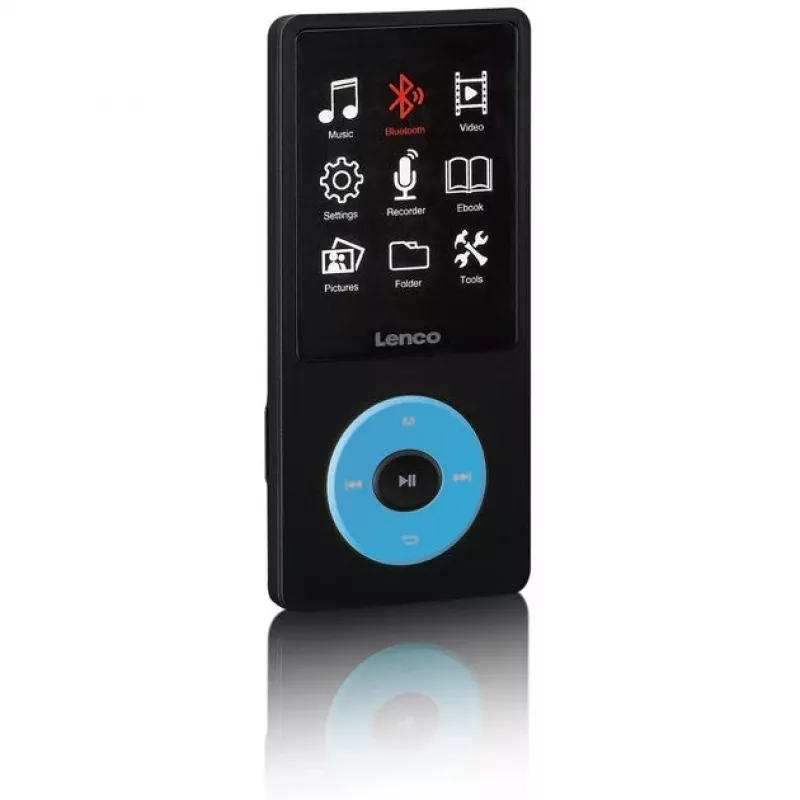 MP3 grotuvas Lenco Xemio-860BU 8 GB juoda mėlyna LCD 18 val. atkūrimas