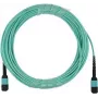Šviesolaidinis kabelis BlueOptics MTP12-FF-M10M-BO MPO/UPC OM3 1 m juodas