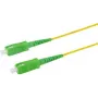 Logilink Professional - Patch-Cable - SC/APC vienmodis (M) į SC/APC vienmodis (M) - 2 m - 2 mm - optinis pluoštas - simpleksinis - 9/125 mikrometrų - G.657.A2/OS2 - be halogenų - geltonas