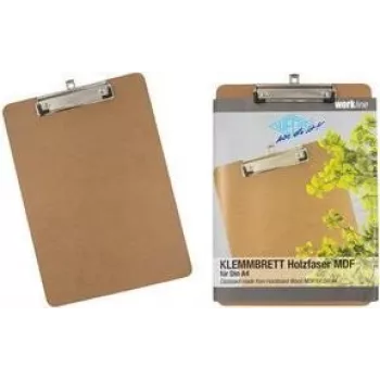 Segtuvas WEDO 57 4504 — A4 formato bambukinis segtuvas, 3 mm storio, rudas