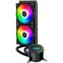AIO procesoriaus aušintuvas PCCOOLER GI-CL240VC su 240 mm radiatoriumi, 1600 RPM siurbliu