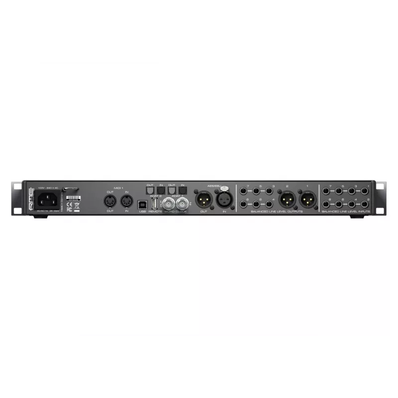 RME Fireface UFX II - USB [30 IN/ 30 OUT] garso sąsaja