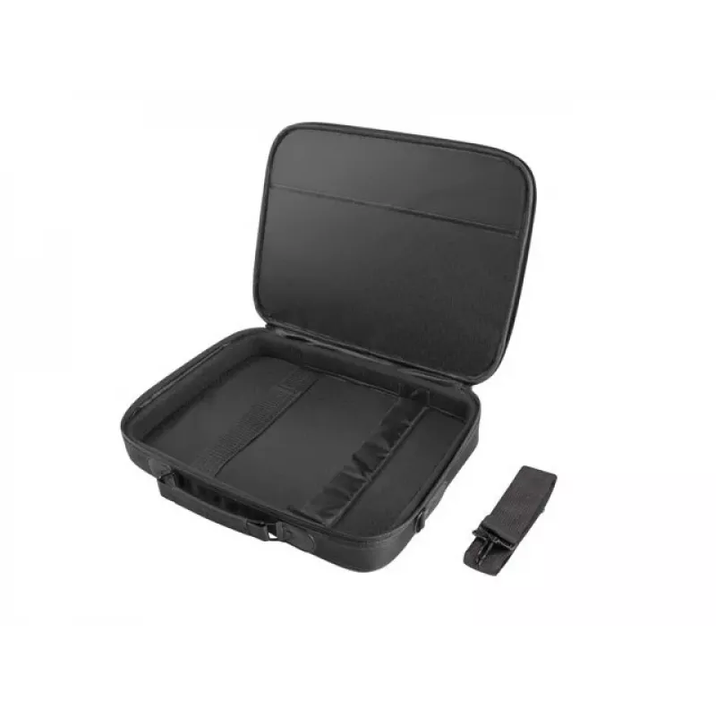 NATEC Impala 2 39,6 cm (15,6 inch) Messenger dėklas Juoda, Pilka