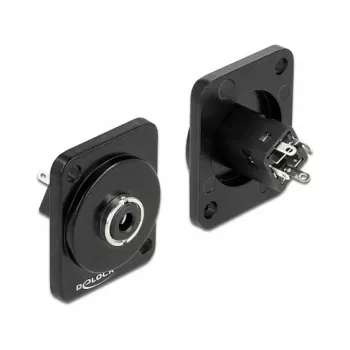 D-Type modulis 3,5 mm 3 kontaktų stereo lizdas lituojamam sujungimui DeLOCK 86789