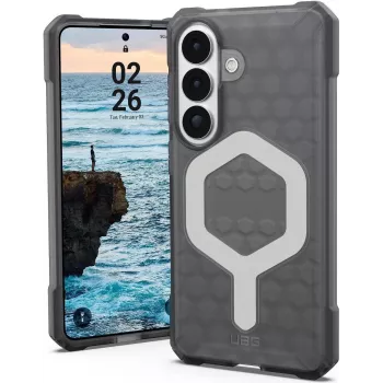 UAG Urban Armor Gear Essential Armor Case with Magnet Module | Samsung Galaxy S26 | ash (Pilka transparent) | 214534113131 (214534113131)