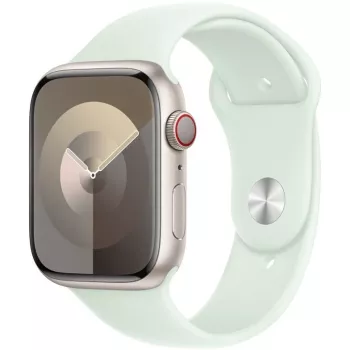 Apple juosta 45mm minkštos mėtų spalvos sportinė juosta S/M Patogi Lengva Patvari