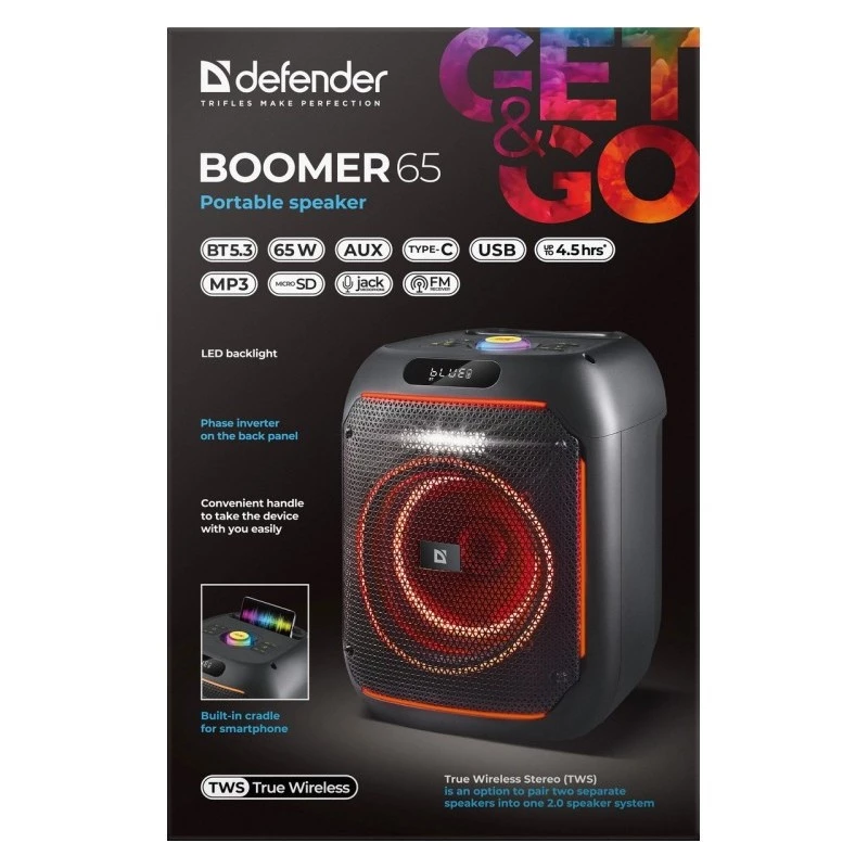 “Bluetooth” garsiakalbis Boome R 65W