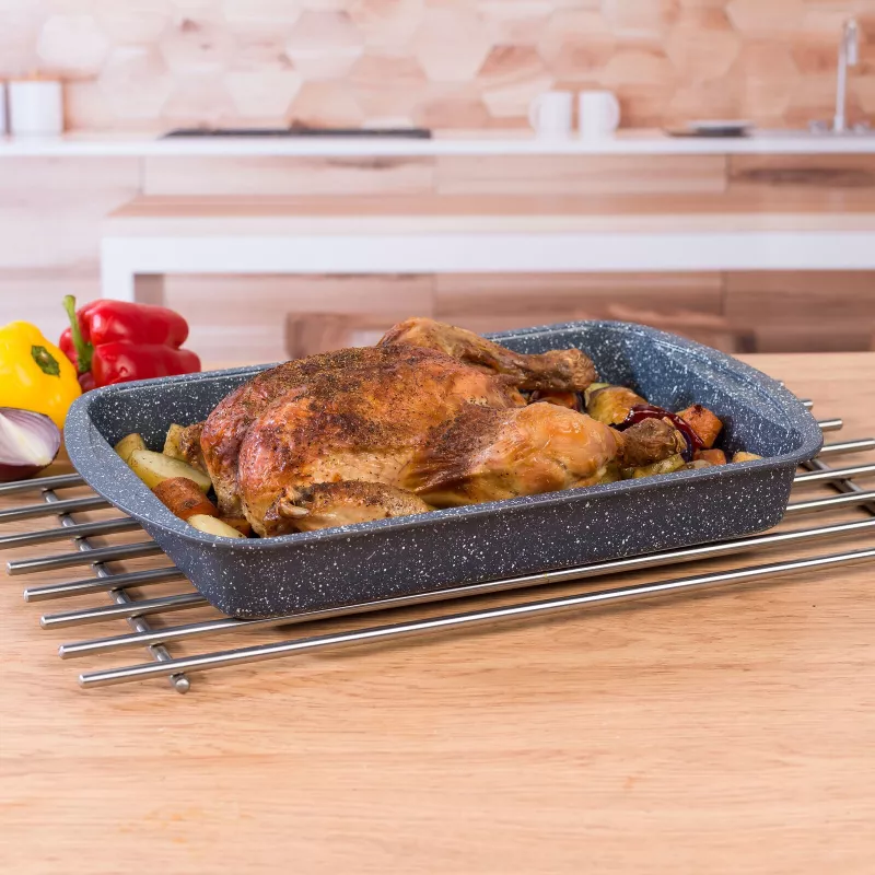 Kepimo indas Russell Hobbs Nightfall Stone 38 cm - kepimo skarda