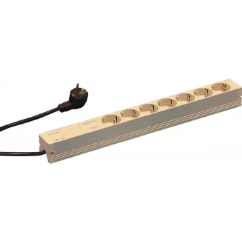 Schroff 60110-214 Stromverteilereinheit (PDU) 7 kintamosios srovės išėjimai 1U pilka (60110214)