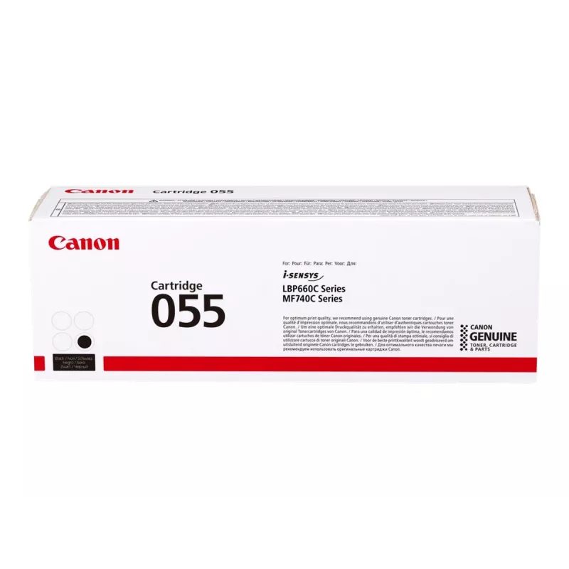 Canon 055 Tonerio kasetė 1 vnt. Originali juoda