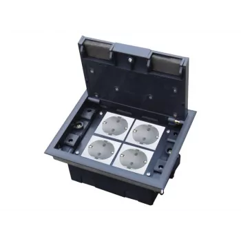 Grindų dėžutė Alantec PP004 reguliuojamo gylio techninėms grindims 45×45 mm