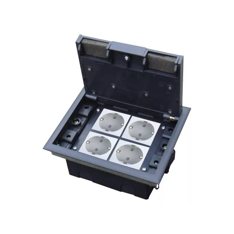 Grindų dėžutė Alantec PP004 reguliuojamo gylio techninėms grindims 45×45 mm