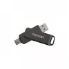 „Flashdrive PATRIOT Rage R550 1TB 100 MB/S USB A+C Swivel Design (PE1TR550DSAD) juoda“