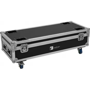 Roadinger flightcase 8-iems AKKU UP-4 QuickDMX su įkrovimo funkcija, modelis 31005144