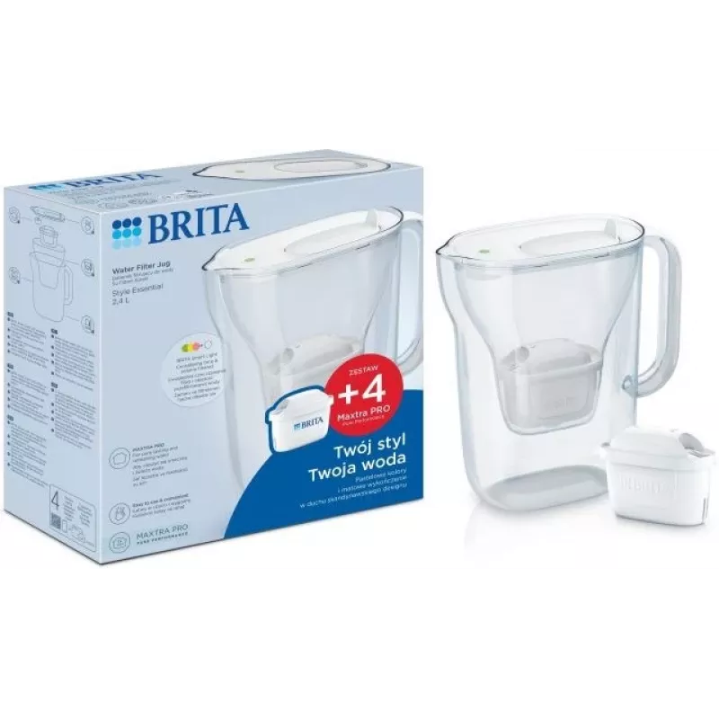 Brita Style Essential+4 MAXTRA PRO PURE PERFORMANCE (balta)