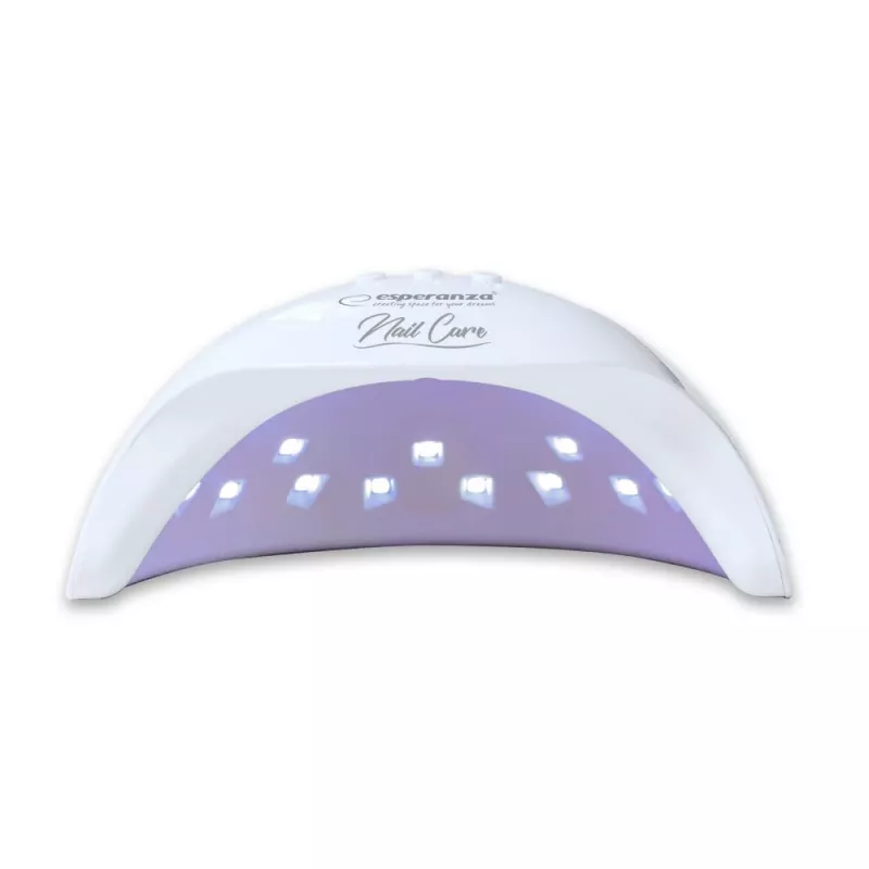Nagų džiovyklė ESPERANZA EBN010 36W UV+LED, 15 lempų, balta, įmontuotas ekranas, judesio jutiklis
