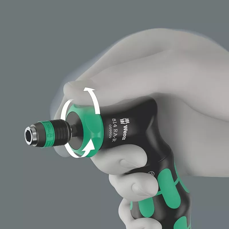 Kelių antgalių atsuktuvas Wera Kraftform Kompakt Pistol RA-R 1 7 vnt.