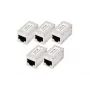 Digitus CAT 6A modulinės jungtys, ekranuotos, 5 vnt., RJ-45, paauksuoti kontaktai