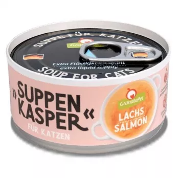 Kačių skanėstai GranataPet Suppenkasper salmon by Fox4Pets, lašišos skonio, 70 g, be cukraus