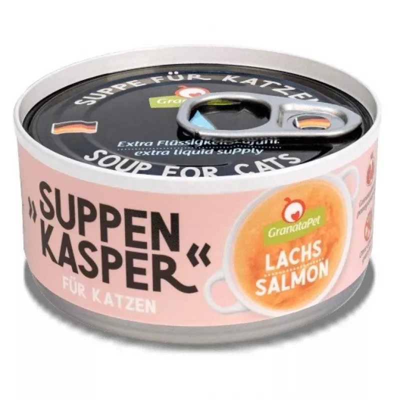 Kačių skanėstai GranataPet Suppenkasper salmon by Fox4Pets, lašišos skonio, 70 g, be cukraus